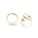 Modern Circle Studs