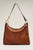 Kyle Large Cinnamon Suede Antique Gold