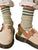 Jackson Cozy Stripe Socks- Sage