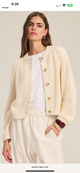 Lisabeth L/S Ivory Cardigan