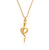 Gold Snake Necklace
