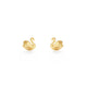 Swan Stud Earrings