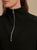 Catherine Half Zip Sweat Black
