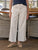 Limerick Crop Wide Leg Carpenter Pant Cement