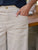 Limerick Crop Wide Leg Carpenter Pant Cement