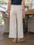 Limerick Crop Wide Leg Carpenter Pant Cement