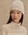 Ronan Stitch Stripe Beanie Silver Birch