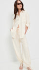 Kayla Shirt Portofino Twill Moonlight