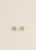 Pave Stud - Peace Sign - Earring