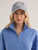 Sian Cropped Half Zip Sweat Marina