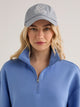 Sian Cropped Half Zip Sweat Marina
