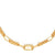 Oval Link Statement Chain Necklace