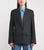 Ross Single Breasted Blazer Dark Heather Grey