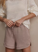 Ollie High Rise Short 3.5" Taupe Marl