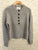 Cashmere Luxe Henley Heather Grey