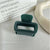 Assorted Glossy Square Hair Claws - CUPO GLOSSY:ONE SIZE