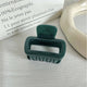 Assorted Glossy Square Hair Claws - CUPO GLOSSY:ONE SIZE