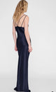 Bar Maxi Skirt Navy