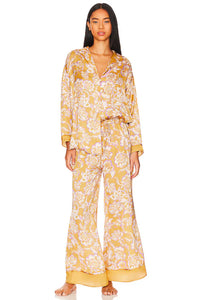 Dreamy Days Pajama Set Golden Combo