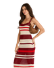 Erica Small Mahogany Pebble BG Red Zip