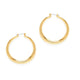 Small Maria Hoop Earrings: Silver