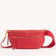 Charles Crossbody Large Poppy Red Brushed Gold