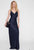 Bar Maxi Skirt Navy