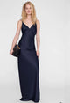Bar Maxi Skirt Navy
