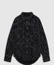 Samy Shirt Abstract Washed Black Denim