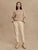 Martina High Neck Rib Knit Cement