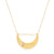 Starlight Crescent Necklace: Crystal