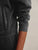 Jorgie Zip Through Hoodie Slate Black