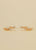 Cascading Baguette Drop Gold