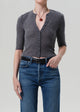 Tabitha Cardigan Charcoal Heather