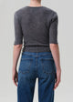 Tabitha Cardigan Charcoal Heather