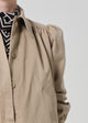 Everly Shirred Crop Jacket Catalina
