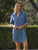 Mary Classic Shirt Dress Vintage Stonewashed Indigo