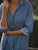 Mary Classic Shirt Dress Vintage Stonewashed Indigo