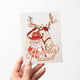 Howdy Holidays Santa Greeting Card: Single Card