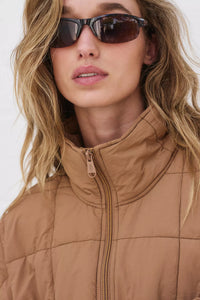 Pippa Packable Puffer Jacket Twig