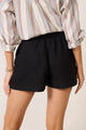 Sutton Linen Shorts Navy