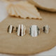 Katie Ring Sterling Silver 7/8 in. Round