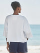 Presley Oversized Tee White