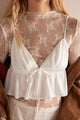 Lady Lux Layering Top Evening Creme
