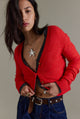 School Girl Cardi Cherry Pop
