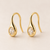 Mini Pear Drop - White CZ