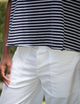 Perry NYC Crewneck Tee Yacht Stripe