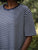 Perry NYC Crewneck Tee Yacht Stripe