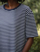 Perry NYC Crewneck Tee Yacht Stripe
