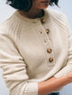 Cashmere Luxe Henley Heather Grey